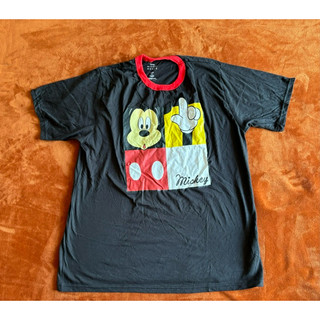 【O4】全新迪士尼Disney米奇Mickey復古短T Z中 L
