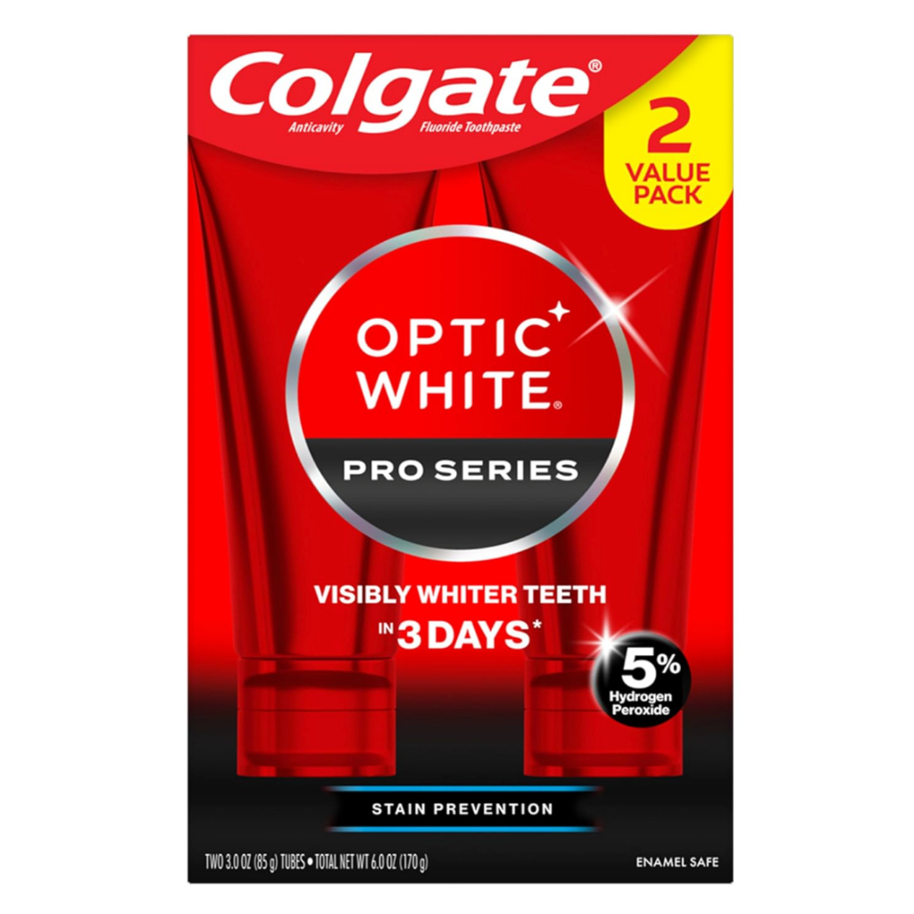 Dr.Grace推薦 Colgate Optic White Pro Series 5%亮白牙膏 85g