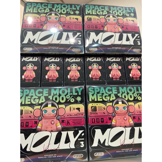 MOLLY MEGA 週年 3 POPMART 泡泡瑪特 MEGA SPACE MOLLY 100%週年系列 3代