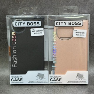City Boss SHARP AQUOS wish4 R9 手機保護套 側掀皮套 保護套 斜立支架保護殼 手機殼