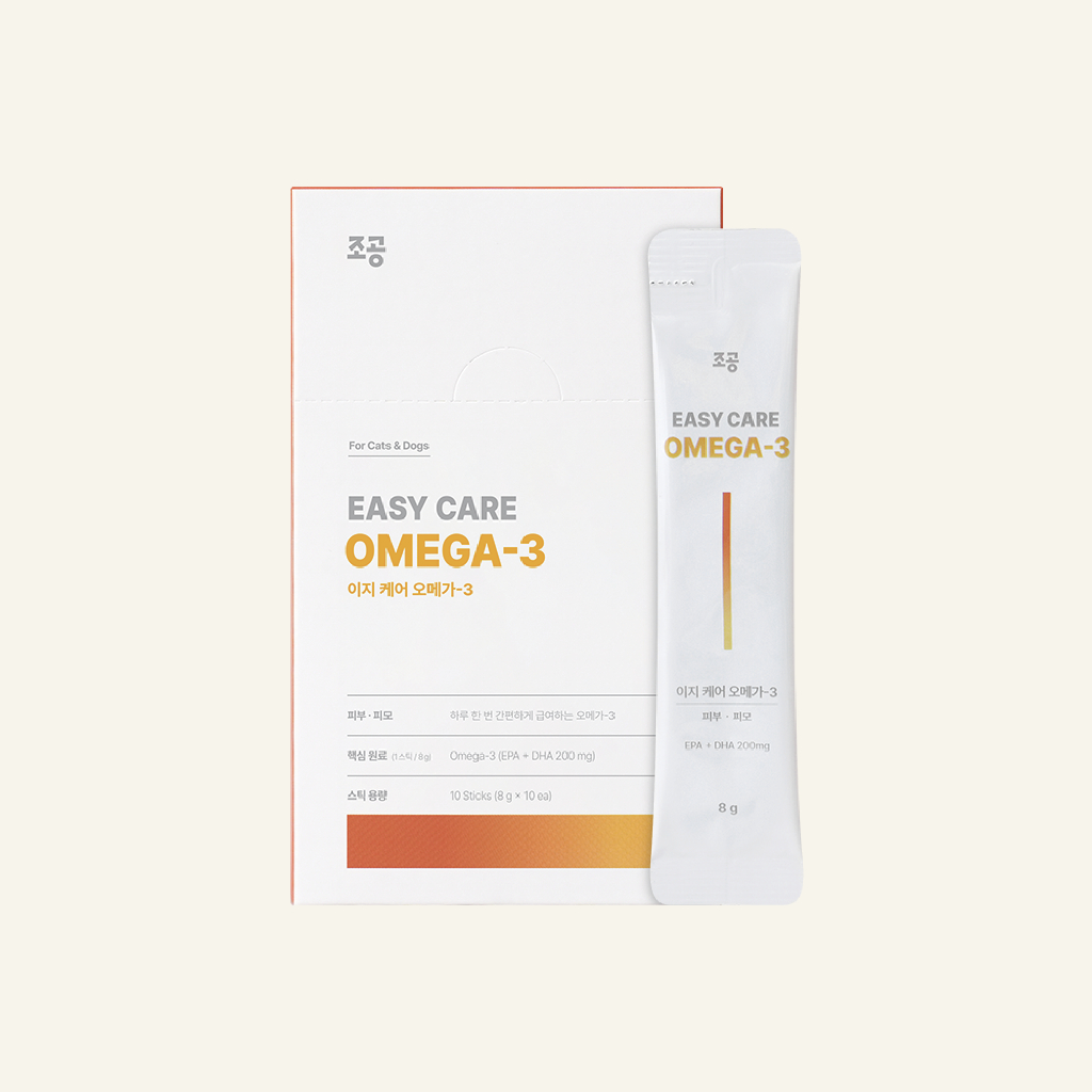 【韓國朝貢】Easy Care系列 OMEGA-3 皮毛保健肉泥(犬貓適用)
