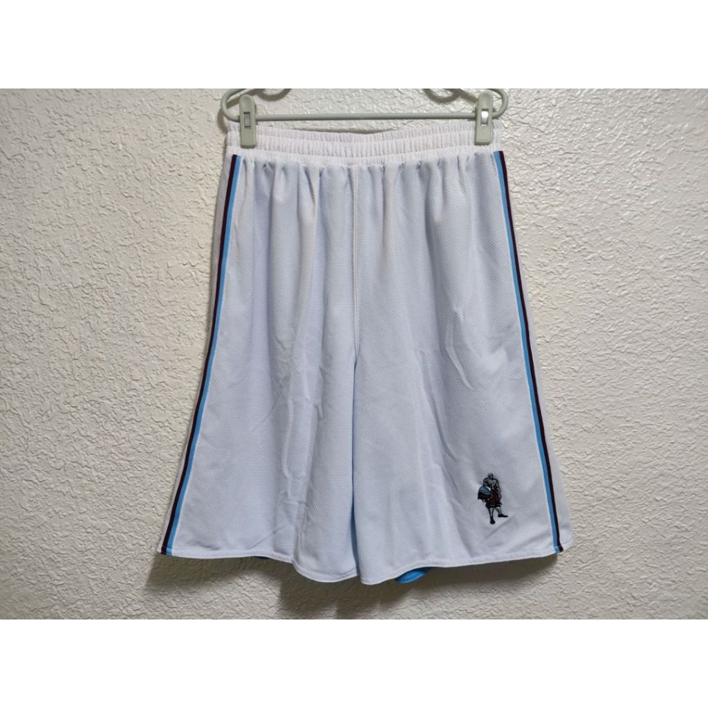 ☆AND 1 白藍色 雙面穿 網眼 籃球短褲(XL)☆
