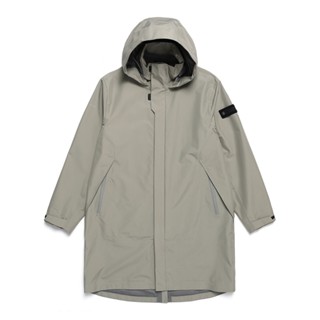 【國家地理服飾】男女同款 GORE-TEX URBAN CITY 長版防水外套 - 米色