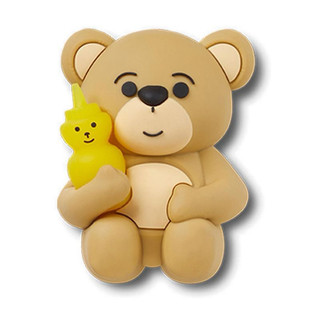 crocs 鞋釦 Crocs Bear Hugging Honey Jibbitz - 10013857/58