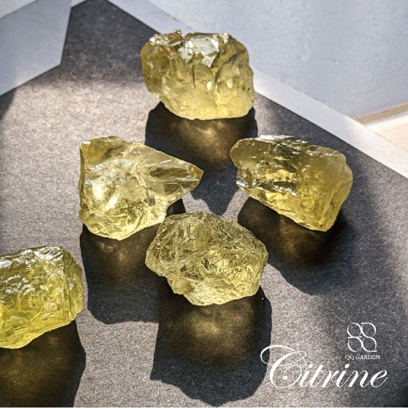 花園水晶💰女人要有錢💰天然黃水晶原礦·黃阿賽水晶·黃水晶原石·招財水晶 發財暴富✨