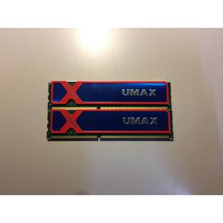 UMAX DDR3 1600 4G OC 二手自用良品 可議