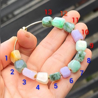 嗨，寶貝銀飾珠寶* 翡翠飾品☆18k 天然緬甸玉A貨 細緻 優雅 鎖骨鍊 冰糯種～冰種 隨形翡翠墜飾 吊墜 手鍊1
