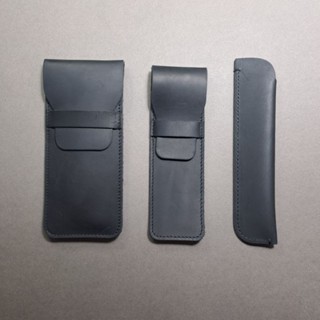 uriah手工皮革 頭層牛皮 植鞣革 鋼筆保護套 便攜 筆套 黑 筆袋 apple pencil 電繪筆 刻字 禮物