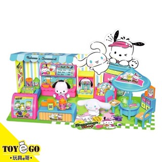 Sanrio 三麗鷗 街角物語 大耳狗和帕洽狗飲料店 玩具e哥 16484