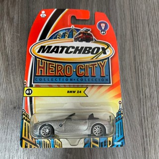 ✨絕版 初回 2003 火柴盒Matchbox HERO CITY BMW Z4 模型車 小汽車 中國製