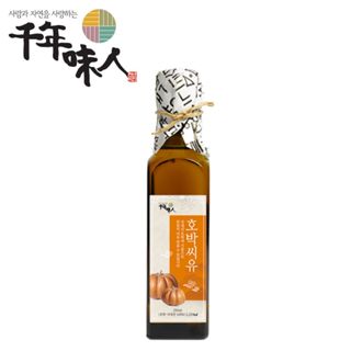 韓國千年味人初榨冷壓南瓜籽油250ml