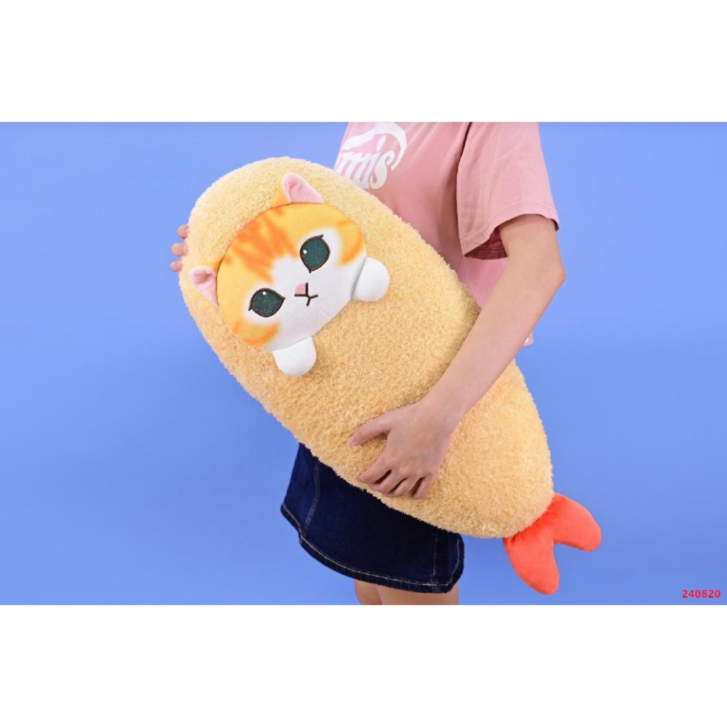 正版貓福珊迪娃娃 貓福炸蝦款娃娃 mofusand 珊迪布偶 貓福娃娃 全新貓福珊迪炸蝦款 炸蝦款正版貓福珊迪 貓福珊迪