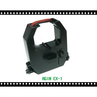 免運 打卡鐘色帶 AGIM CX-1 六欄位打卡鐘色帶 AGIM CX1 打卡鐘色帶 雙色 黑紅