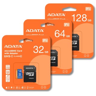 威剛 ADATA 32G 64G 128G micro SDHC SDXC UHS-I C10 U1 記憶卡