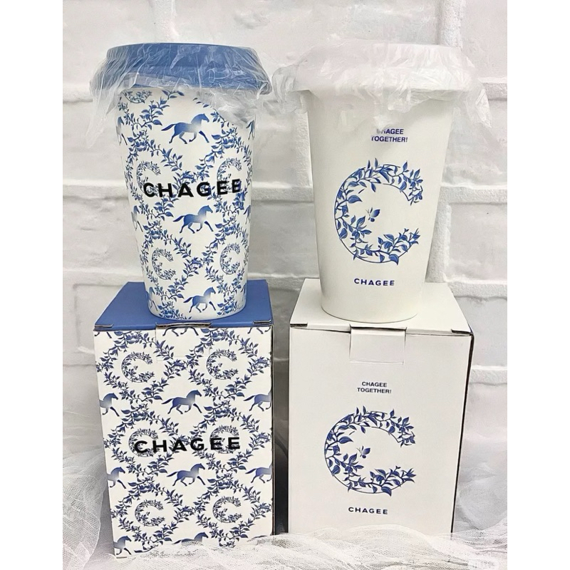 霸王茶姬 周邊商品 青花瓷 陶瓷杯 355ML
