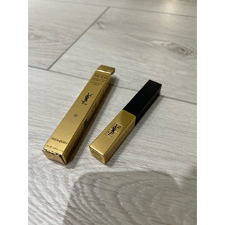 全新現貨 ysl 奢華緞面絲絨唇膏 #35 金琥珀+金細閃 送禮 交換禮物
