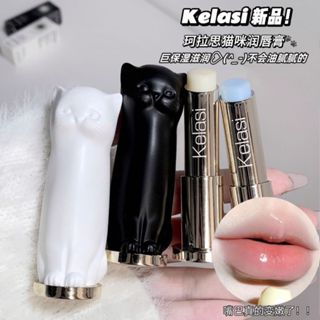 Kelasi新品！珂拉思貓咪潤唇膏🐕 凡士林潤唇膏 保濕 滋潤補水 防幹裂 淡化唇紋 學生黨 口紅打底 貓咪唇膏 護唇膏