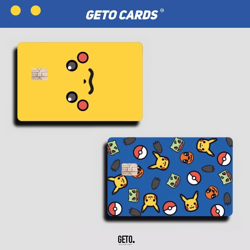 pokemon credit card stickers Credit Card Skin Sticker - Pokémon main image 0