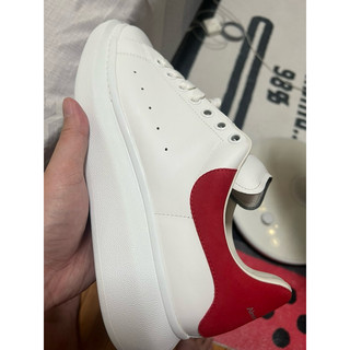 （已售出）ALEXANDER MCQUEEN 極新 有鞋盒 小白鞋 尺寸44誠可議 年後大降價