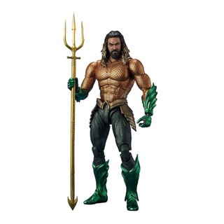 萬代 SHF 水行俠 失落王國 亞瑟 庫瑞 可動完成品 豬帽子模型玩具