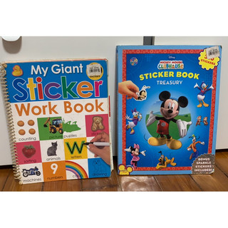 Disney+My Giant Sticker 貼紙書,各1本