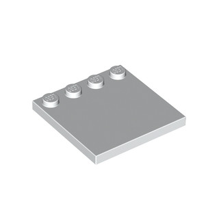 617901 LEGO 樂高 6179 白色 單排顆粒平板薄板 Tile Mod 4x4 Studs Edge