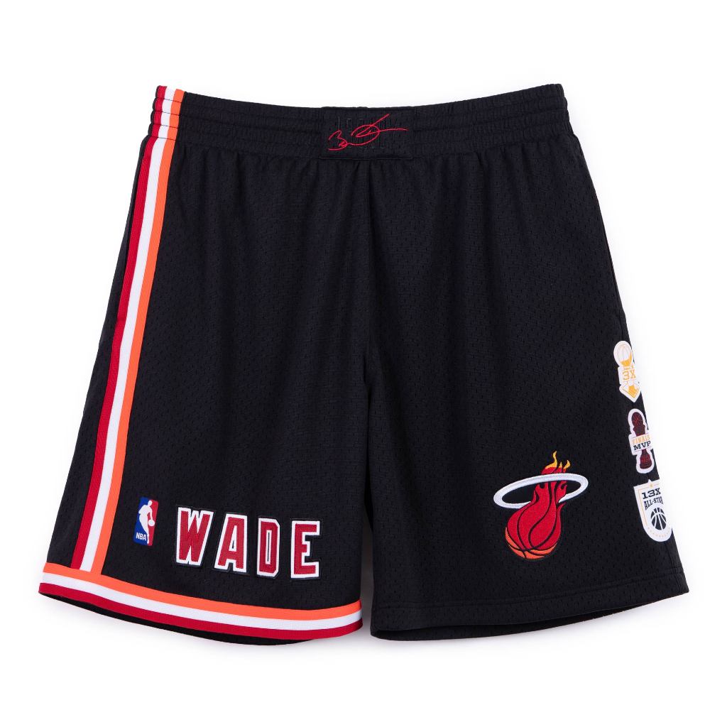 NBA 球迷版球褲 2006 Dwyane Wade 熱火 黑