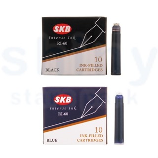 享亮文具樂園｜【SKB】卡式墨水管 10入 歐規 卡式墨水 RI-60