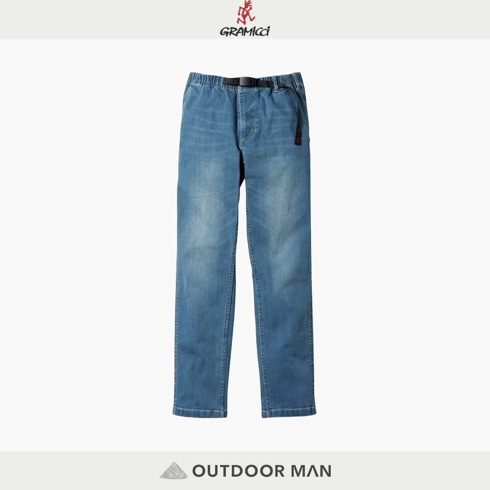 [Gramicci] 女款 DENIM TAPERED PANTS / MEDIUM USED (0157DEJ)