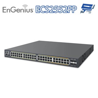 昌運監視器 EnGenius ECS2552FP 雲端管理型 48埠 740W PoE網路交換器