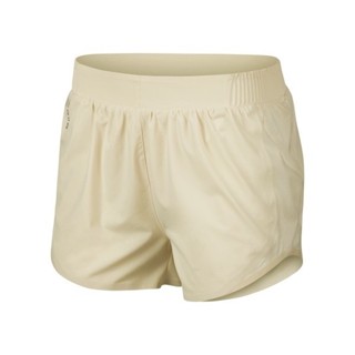 【NIKE】AS W NK RUN TCH PCK TEMPO SHOR 運動短褲 米黃 女款 AJ9140-271