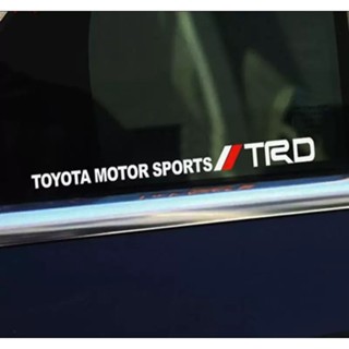現貨 豐田 車貼 TRD 裝飾貼 改裝車窗 玻璃貼紙 ALTIS VIOS YARIS RAV4 CAMRY