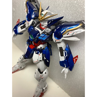 {鋼彈的屋-模型工作室} 萬代 MG 1/100 天使 飛翼 卡版 塗裝 完成品 (實品如圖) 鋼彈 模型 代工
