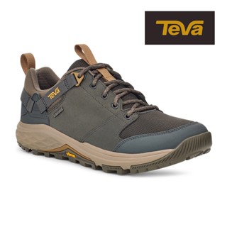 【TEVA】男登山鞋 Gore-Tex防水 黃金大底 低筒登山鞋-Grandview GTX Low 暗影棕藍 (原廠)