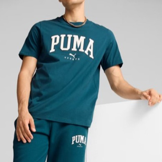 PUMA Squad 基本系列 男生款 68179122 運動上衣 ESO 瘦子 布LOGO 棉T 歐規