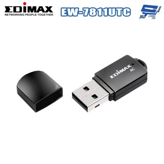 昌運監視器 EDIMAX 訊舟 EW-7811UTC AC600 AC N600M 雙頻USB迷你無線網路卡