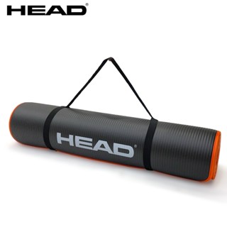 HEAD海德 10mm 全方位瑜珈墊 運動墊 包邊加大尺寸 止滑性佳 環保NBR 附工字背帶