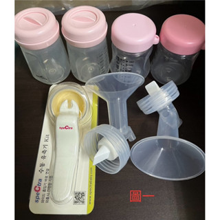 韓國spectra 貝瑞克手動擠乳器組（二手）