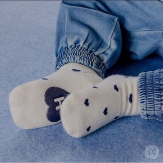 ★ShopDenie☆[現貨]韓國正品*KIDS CLARA* HAPPY PRINCE- Urielle 鬆口捲邊襪