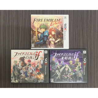 【八千電玩】3DS 聖火降魔錄 迴音 另一位英雄王 白夜王國 暗夜王國 正版卡帶 純日版 日規 二手片 任天堂