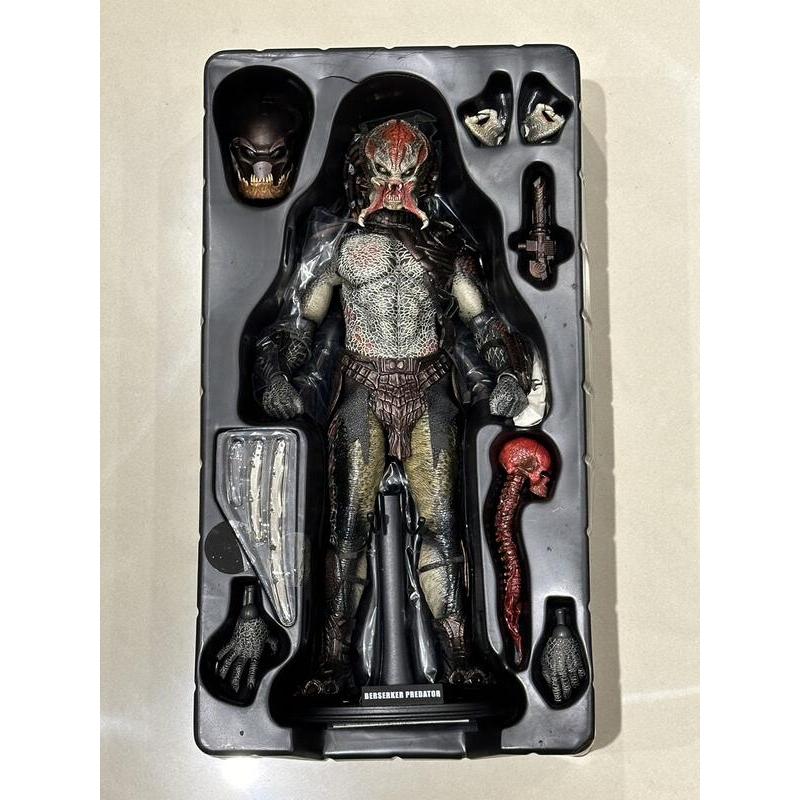 ☻咚咚舖☻ 二手商品 Hot Toys MMS130 終極戰士團 狂戰士 Berserker Predator 可動人偶