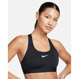 NIKE AS W NK SWSH MED SPT BRA 女 運動內衣 黑-DX6822010