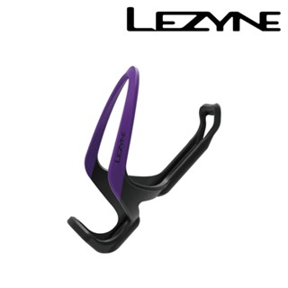 Lezyne MATRIX TEAM CAGE 水壺架 【黑-紫】/ 單車水壺架 杯架
