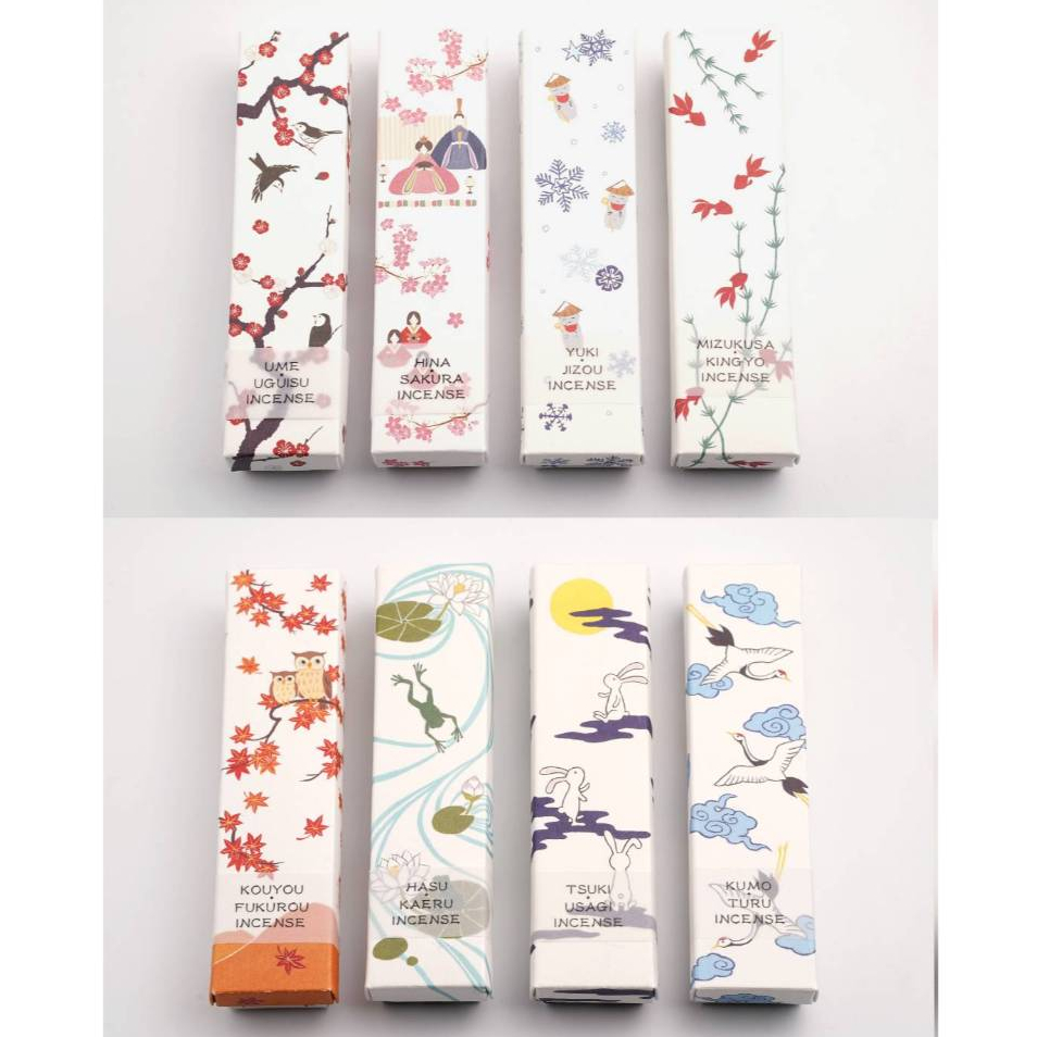 【京都 香彩堂】 ENGIMONO緣起物 系列 線香 日本製 現貨