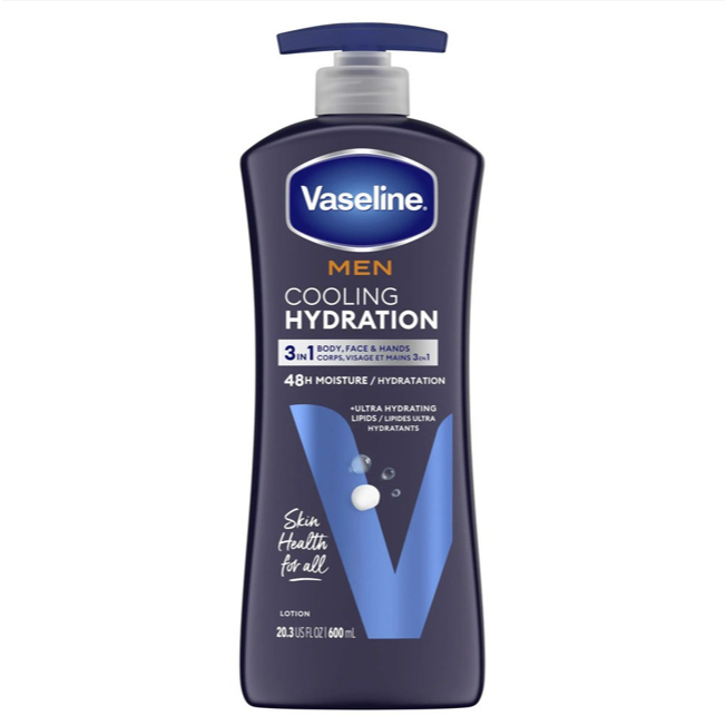 Vaseline 凡士林男士乳液 完美修護 FB/清涼滋潤 20.3OZ/600ml