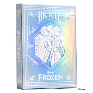 【USPCC 撲克】Bicycle Disney Frozen Blue S103052433