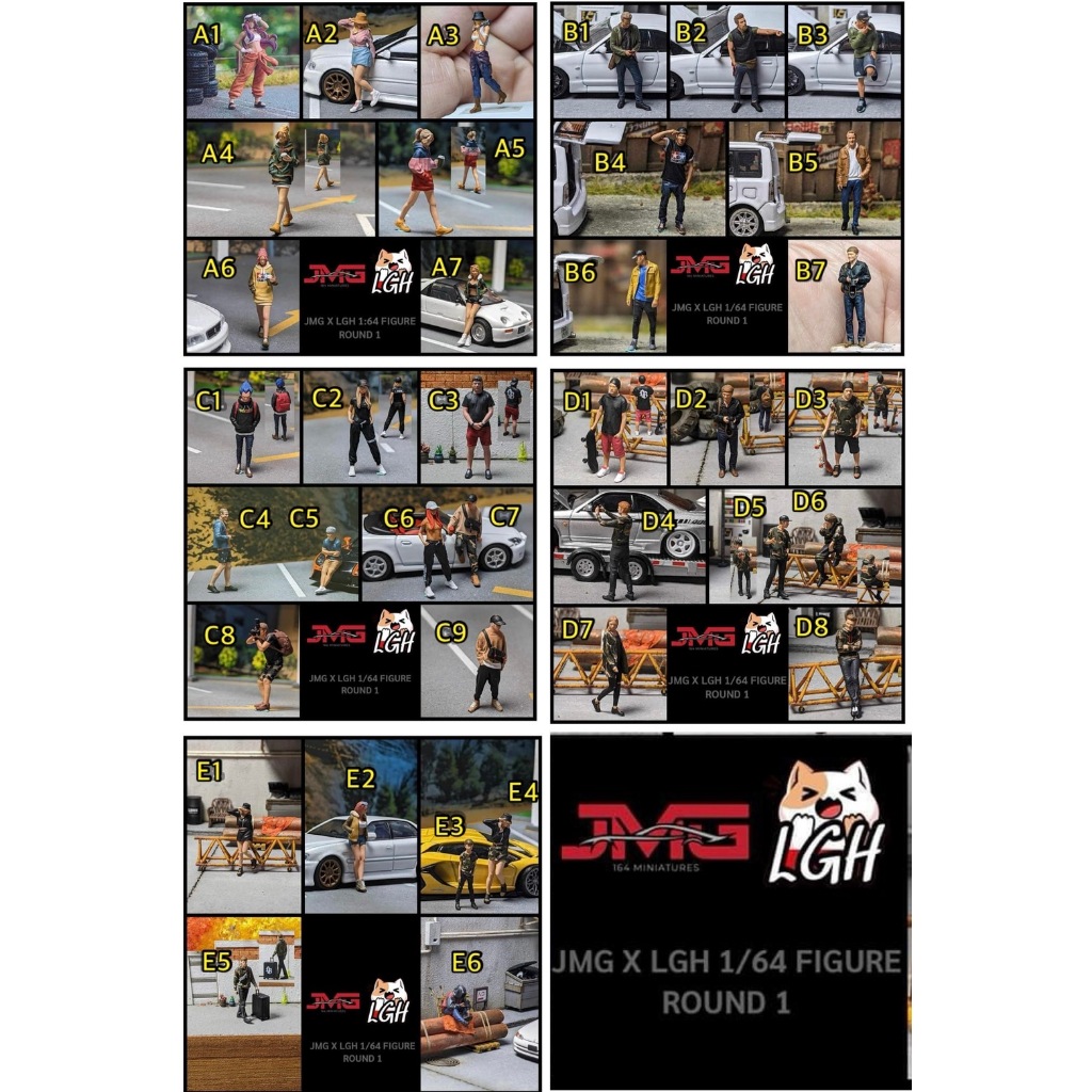 1/64 JMG x LGH Round 1 人偶