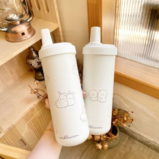 爆款現貨🩷波霸珍奶保溫杯 水壺吸管杯吸管杯 珍珠吸管杯 水杯 水壺 粗吸管水杯 珍珠奶茶杯 類大象杯 吸管