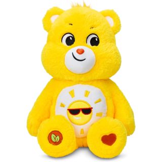預購 14吋💜空運💜美國品牌 Care Bears 小熊 熊熊 彩虹熊 娃娃 玩偶 玩具 Funshine Bear