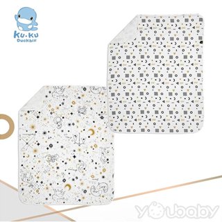 酷咕鴨 KUKU PLUS 紗布大浴巾 /四方浴巾 包巾 涼被 嬰兒浴巾.純棉【頑皮寶貝】
